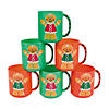 Holiday Gingerbread Man BPA-Free Plastic Mugs - 12 Ct. Image 3