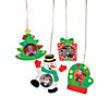 Holiday Picture Frame Ornament Craft Kit - Makes 12 Image 1