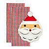 Holiday Potholder Gift Set Jolly Santa, 3 Piece Image 1