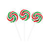 Holiday Swirl Lollipops - 12 Pc. Image 1
