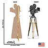Hollywood Camera Life-Size Cardboard Stand-Up Image 2