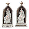 Holy Family Nativity Arch (Set Of 2) 12.5"H Resin Image 2
