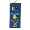 Hope Was Born Christmas Nativity Ornaments with Bookmark - 12 Pc. Image 1