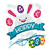 Hoppy Easter Mobile Sign Craft Kit- Makes 12 Image 1