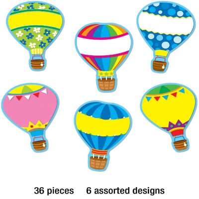 Hot Air Balloons Cutouts Image 1