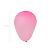 Hot Pink 9" Latex Balloons - 24 Pc. Image 1