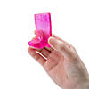 Hot Pink Mini Plastic Boot Glasses - 12 Pc. Image 1