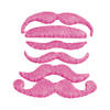 Hot Pink Mustache Assortment - 12 Pc. Image 1