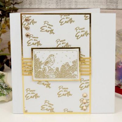 Hunkydory Crafts For The Love Of Stamps  Christmas Post A6 Stamp Set Image 2