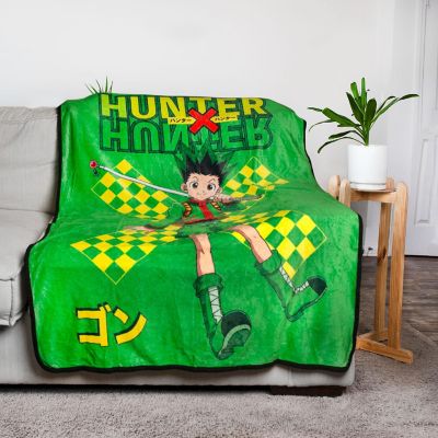 Hunter X Hunter Gon Freecss Fleece Throw Blanket  45 x 60 Inches Image 1