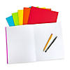 Hygloss Bright Blank Books, 24 Pages, Assorted Colors, 8.5" x 11", 6 Per Pack, 2 Packs Image 3