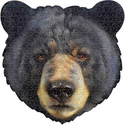 I AM Bear 550 Piece Animal Head-Shaped Jigsaw Puzzle Image 2