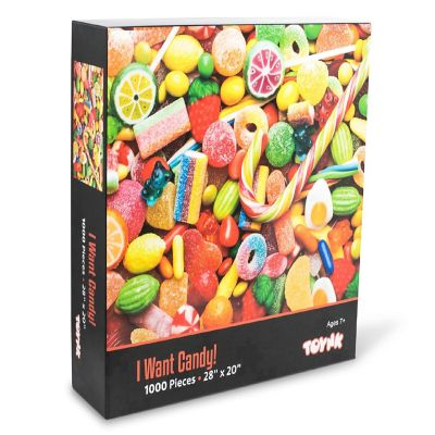 I Want Candy! Sugar Confectionery 1000 Piece Jigsaw Puzzle Image 1