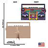 Illustrated Boombox Cardboard Stand-Up Image 1