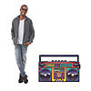 Illustrated Boombox Cardboard Stand-Up Image 2