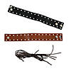 Imitation Leather Lacing Bracelet Craft Kit - Makes 12 Image 1