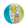 Inflatable 12" Color Your Own Flip Flop Large Beach Balls - 12 Pc. Image 1