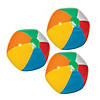 Inflatable 12" Colorful Large Beach Balls - 3 Pc. Image 1