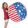 Inflatable 30" Patriotic Giant Beach Ball Image 1