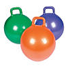 Inflatable Jeweltone Happy Hoppers - 6 Pc. Image 1