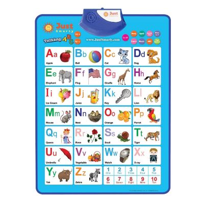 Interactive Alphabet Poster ABC Sensory Developmental Speech Therapy 2-4yr Image 1