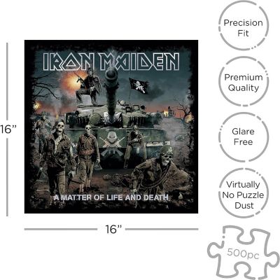 Iron Maiden A Matter Of Life And Death 500 Piece Jigsaw Puzzle Image 2