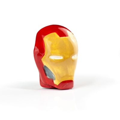 Iron Man Refrigerator Magnet  3D Superhero Collectible Magnet  2 Inches Tall Image 1