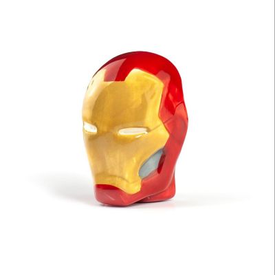 Iron Man Refrigerator Magnet  3D Superhero Collectible Magnet  2 Inches Tall Image 2