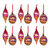 Irredescent Ornament (Set Of 12) 4.25"H, 6"H Glass Image 4