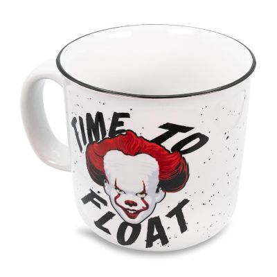 IT Pennywise "Time To Float" Ceramic Camper Mug  Holds 20 Ounces Image 1