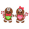 It&#8217;s Sweet to Trust Jesus Gingerbread Magnet Craft Kit - Makes 12 Image 1
