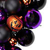 Jack-O-Lantern Shatterproof Ball Ornament Halloween Wreath - 24-Inch  Unlit Image 2