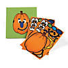 Jack-O&#8217;-Lantern Sticker Sheets - 12 Pc. Image 1