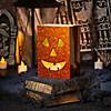 Jack-O&#8217;-Lantern Tabletop Luminary Halloween Decorations - 3 Pc. Image 1