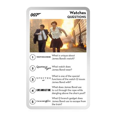 James Bond Every Assignment Top Trumps Card Game Image 2