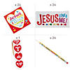 Jesus Loves Me Stationery Handout Kit for 24 Image 1