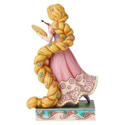 Jim Shore Disney Princess Passion Adventurous Artist Rapunzel Figurine 6002820 Image 2