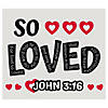 John 3:16 Classroom Mini Bulletin Board Set - 21 Pc. Image 1
