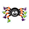 Jointed Spider Paper Plate Craft Kit - Makes 6 Image 1