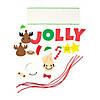 Jolly Christmas Mobile Craft Kit - Makes 12 Image 1