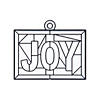 Joy Stained Glass Suncatchers - 12 Pc. Image 1