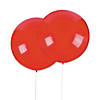 Jumbo Ruby Red 36" Latex Balloons - 2 Pc. Image 1