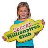 Jumbo Secret Millionaires Club&#8482; Cutouts - 6 Pc. Image 1