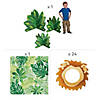 Jungle Animal Photo Booth Backdrop & Props Kit - 28 Pc. Image 1