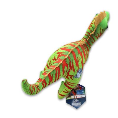 Jurassic World 11 Inch Stuffed Character Plush  Hybrid Green Raptor Image 1