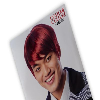 K-Pop Adult Costume Wig  Cosplay, Costume, & Leisure Wig  Red Hair Color Image 1
