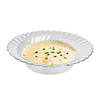 Kaya Collection 12 oz. Clear Flair Plastic Soup Bowls (180 Bowls) Image 1