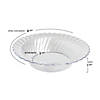 Kaya Collection 12 oz. Clear Flair Plastic Soup Bowls (180 Bowls) Image 2