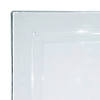 Kaya Collection 6.5" Clear Square Plastic Cake Plates (120 Plates) Image 1