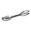 Kaya Collection Silver Disposable Plastic Serving Salad Scissor Tongs (50 Tongs) Image 1